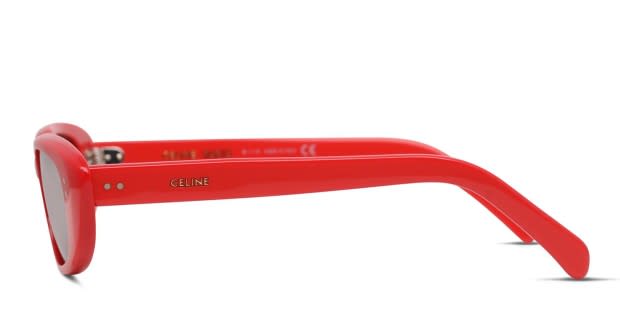 【送料&関税込】Celine Cl4005in Sunglasses Celine CL4005IN Red/Clear Prescription Sunglasses