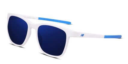 New Balance NB6038 White glasses - White - Angle View