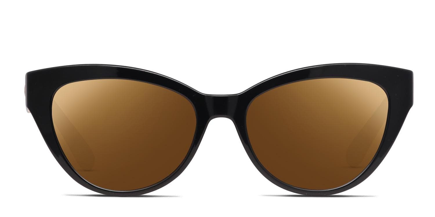 Electric Indio Black glasses - Black - Frontal View