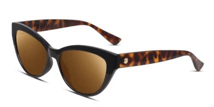 Electric Indio Black glasses - Black - Angle View