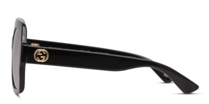 Gucci GG0036SN Shiny Black glasses - Shiny Black - Side View