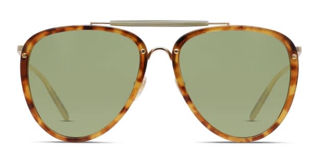 Gucci GG0672S Tortoise, Gold Prescription Sunglasses - 50% Off Lenses