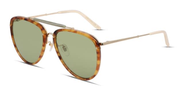 Gucci GG0672S Tortoise, Gold Prescription Sunglasses - 50  display picture 1