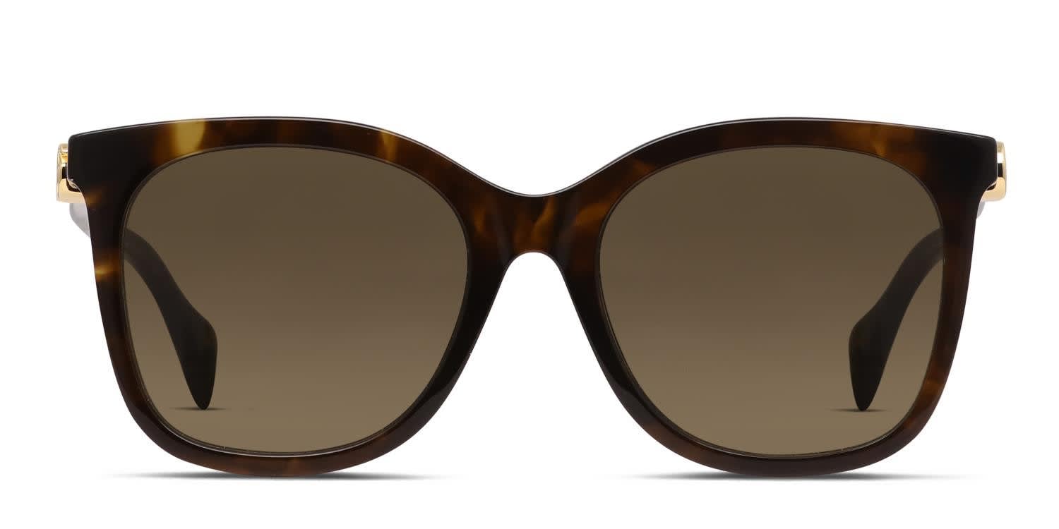 Gucci GG0097S Black w/Red Prescription Sunglasses