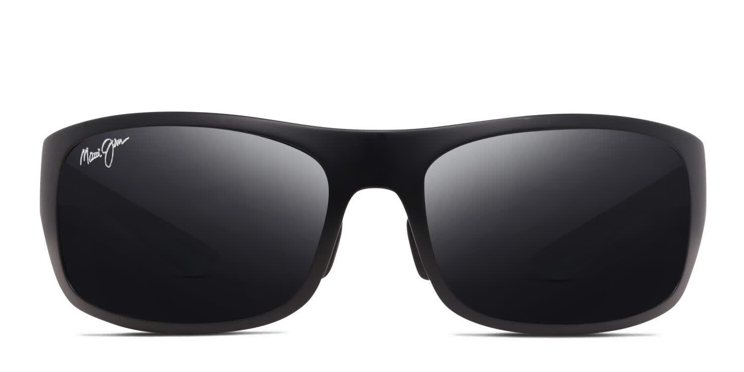 Maui Jim Big Wave Matte Black Prescription Sunglasses - 50  display picture 2