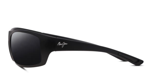 Maui Jim Big Wave Matte Black Prescription Sunglasses - 50