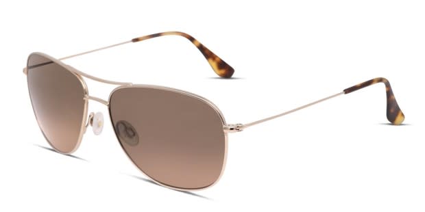 Maui Jim Cliff House Gold Prescription Sunglasses