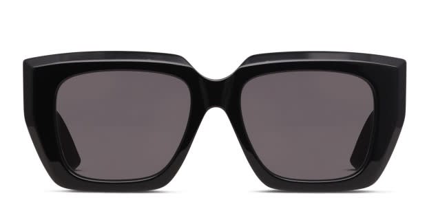 BOTTEGA VENETA スクエアフレムサンクラス BV1030S 002 Bottega Veneta BV1030S Shiny Black Prescription Sunglasses
