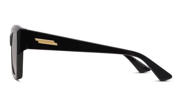 サングラス BOTTEGA VENETA Woman Sunglasses Black BV1030S 001 Bottega Veneta BV1030S 001 Sunglasses - US
