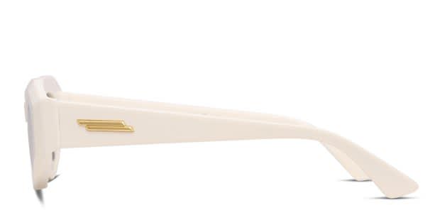 Bottega Veneta BV1031S White Prescription Sunglasses - 50% Off Lenses