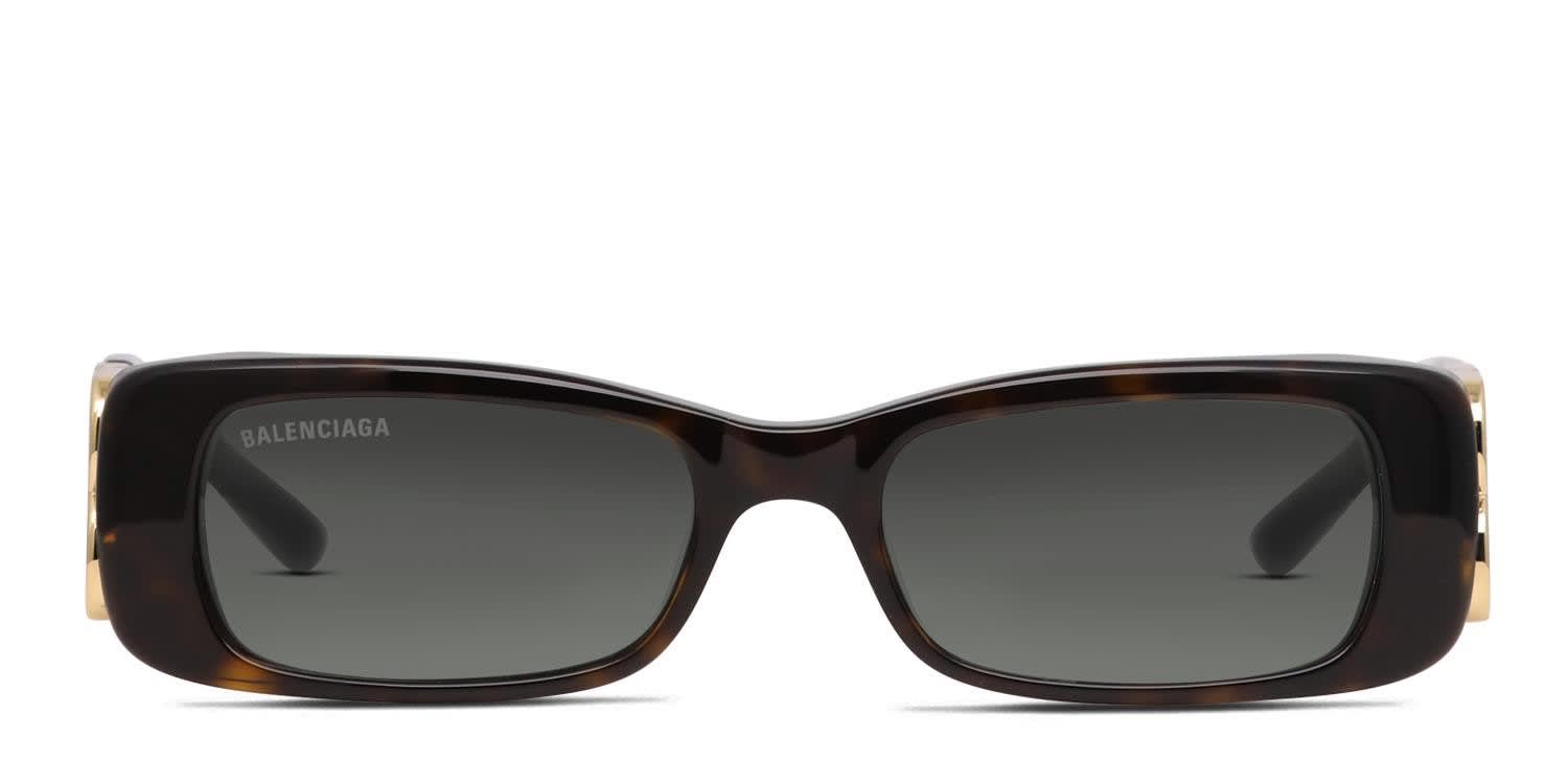 Balenciaga BB0096S Brown, Tortoise Prescription Sunglasses - 50