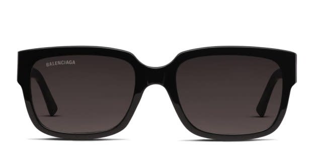 BALENCIAGA サングラス BB0049S Balenciaga BB0049S Shiny Black Prescription Sunglasses
