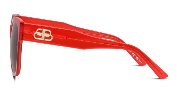 Balenciaga BB0056S Red Prescription Sunglasses