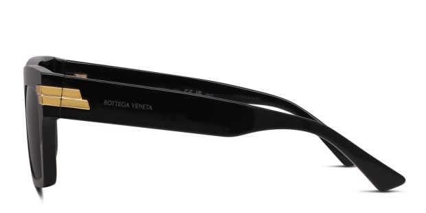 Bottega Veneta BV1058S Shiny Black Prescription Sunglasses
