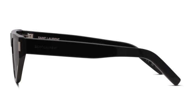 Saint Laurent SL 468 Shiny Black Prescription Sunglasses