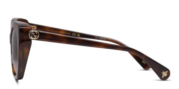 Gucci GG0921S Brown, Tortoise Prescription Sunglasses display picture 1