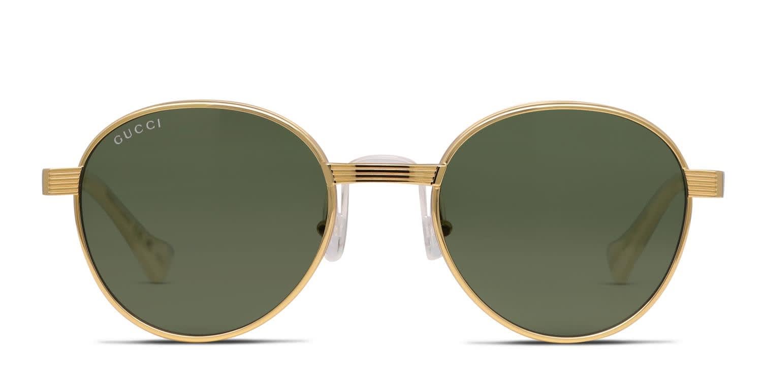 Gucci GG0872S Gold Prescription Sunglasses