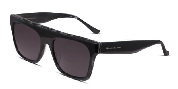 Donna Karan DO502S Shiny Black, Gray Prescription Sunglasses  display picture 3