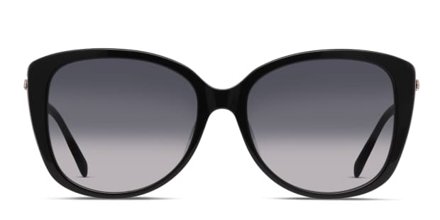 Kate Spade Lorene/F/S Shiny Black Prescription Sunglasses