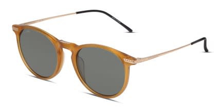 Calvin Klein CK22528TS Orange glasses - Orange - Angle View