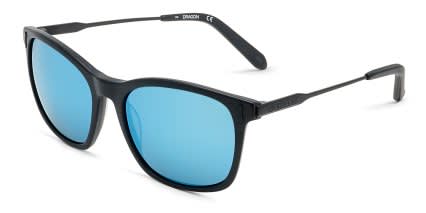 Dragon DR524SI Jake Matte Black glasses - Matte Black - Angle View