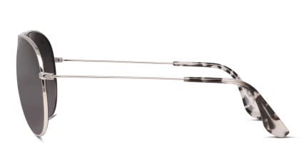 Maui Jim Mavericks Silver glasses - Silver - Side View
