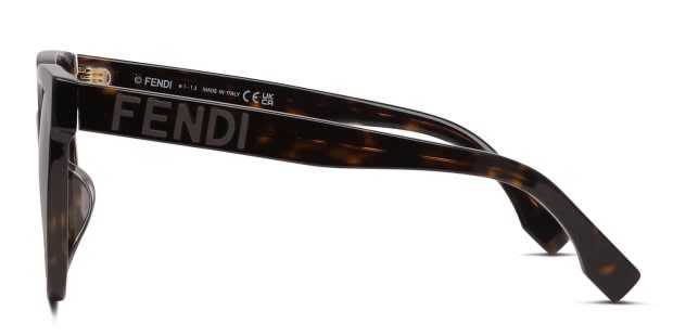 Fendi FE40008U Brown, Tortoise Prescription Sunglasses display picture 3