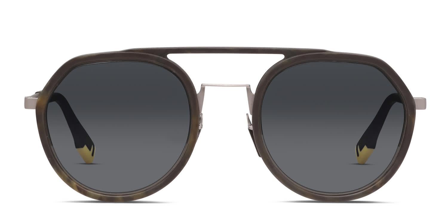 Fendi FE40040U Gray Prescription Sunglasses