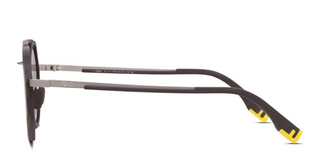 FENDI フェンディ サングラス FE40040U 02C Sunglasses Fendi Aviator Sunglasses Black Black Smoke (FE40040U-51-02C
