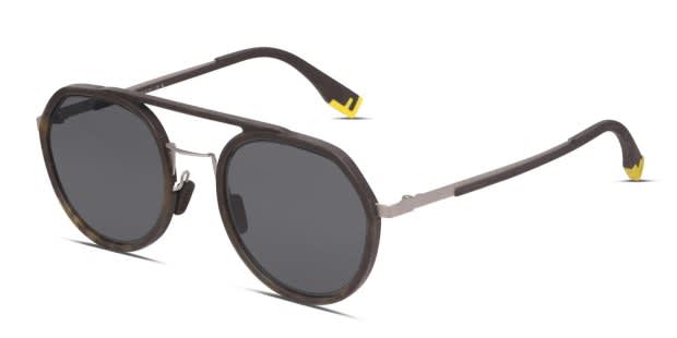 フェンディ FE40040U サングラス Fendi Pattern Pilot Men's Sunglasses FE40040U 02C 51 192337101885