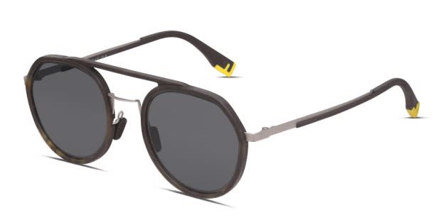 Fendi FE40040U Gray Prescription Sunglasses