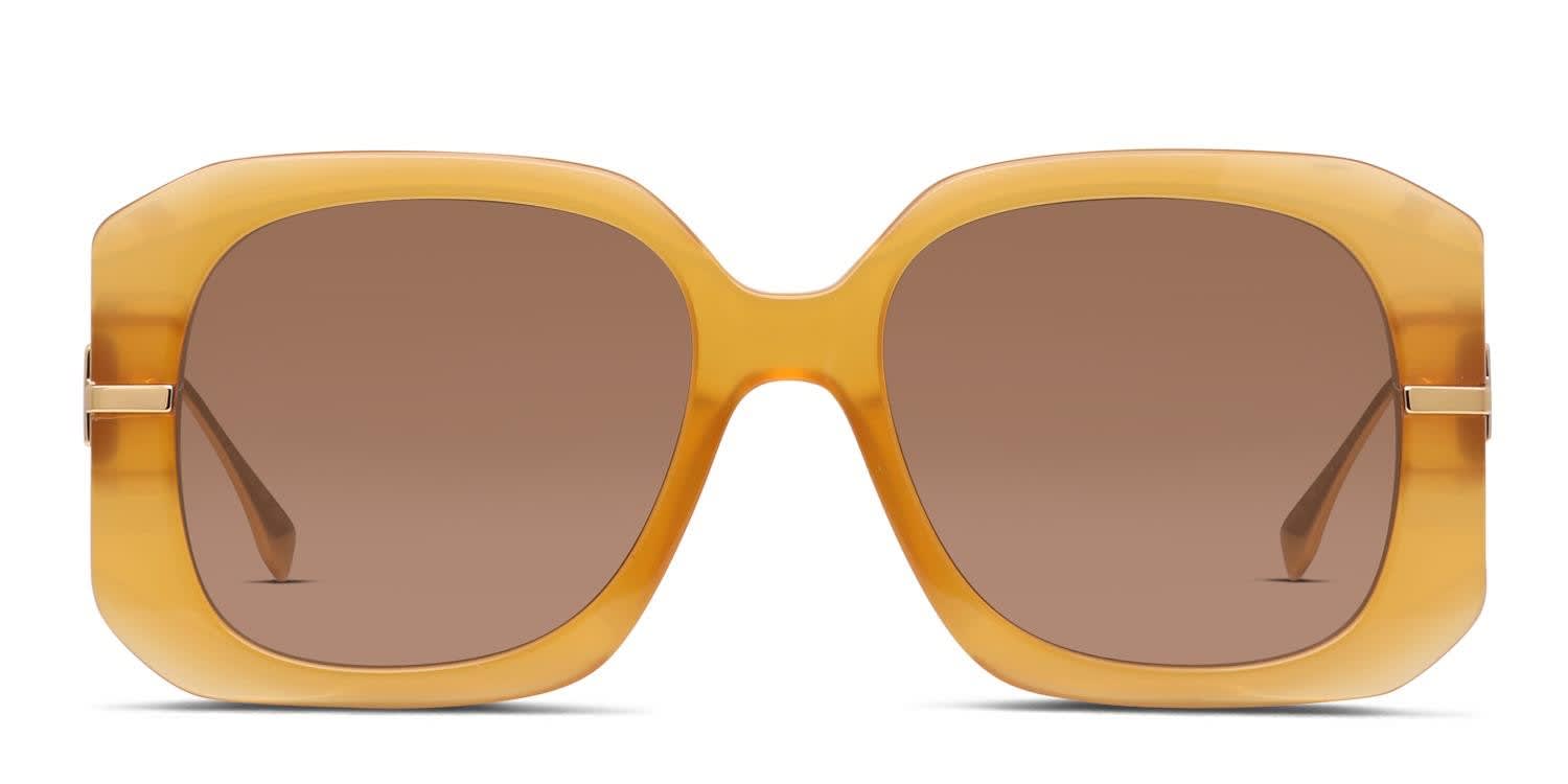 Fendi FE40065I Orange Prescription Sunglasses