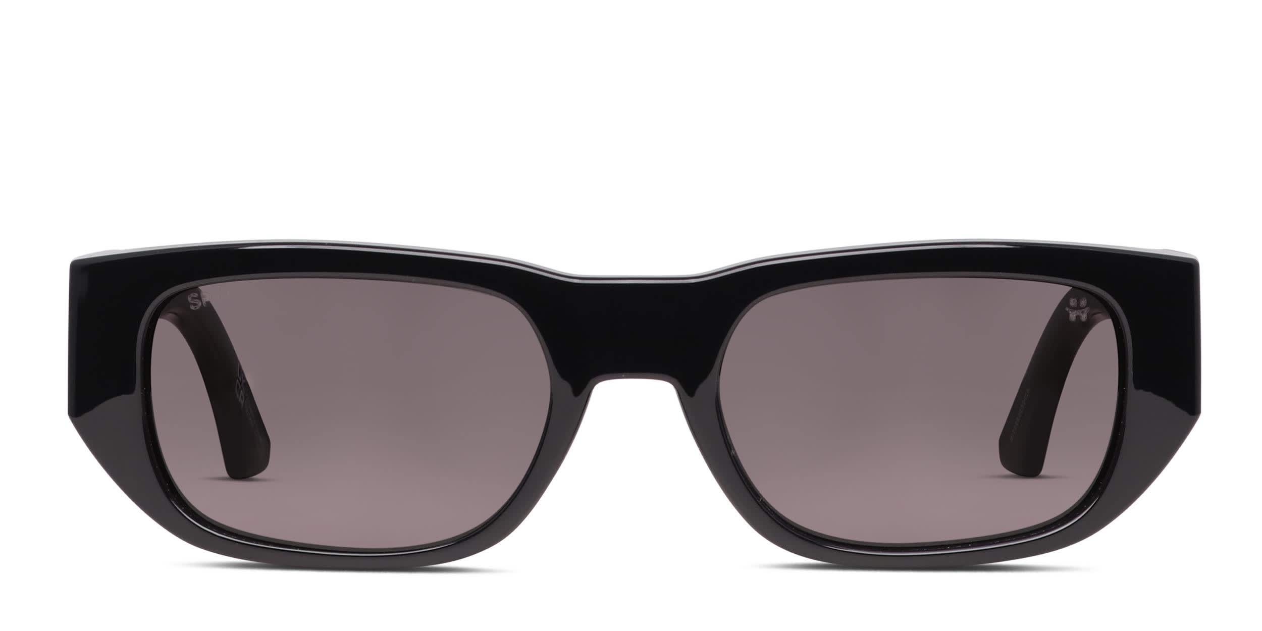 Spy Genre Shiny Black glasses - Shiny Black - Frontal View