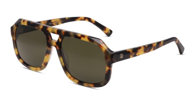 Electric Augusta Tortoise, Yellow Prescription Sunglasses
