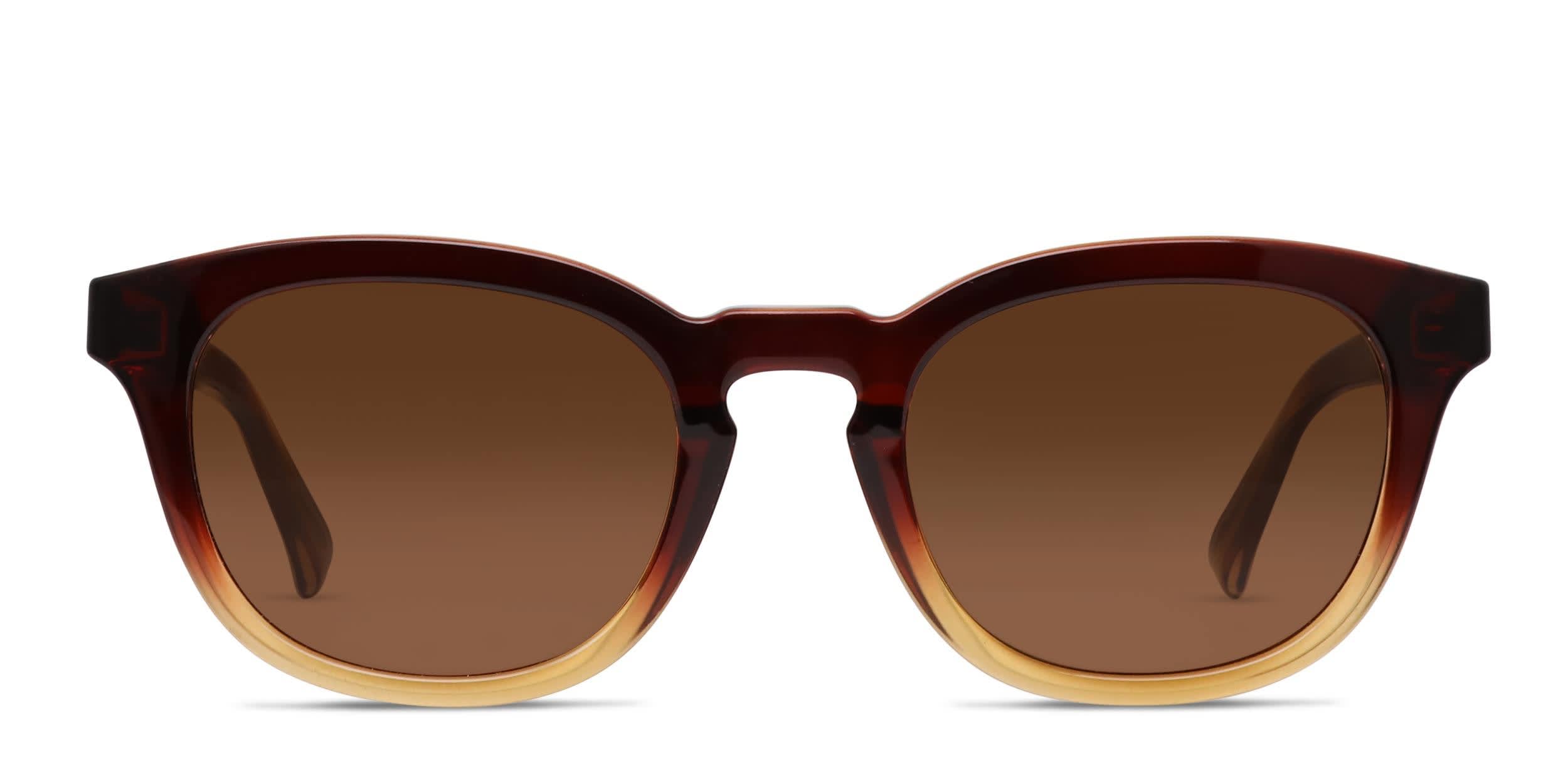 Electric Bellevue Brown, Yellow glasses - Brown / Yellow - Frontal View