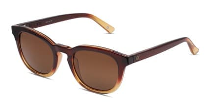 Electric Bellevue Brown, Yellow glasses - Brown / Yellow - Angle View