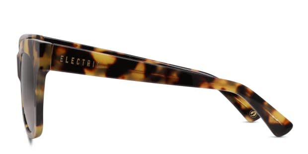Electric Capri Tortoise, Yellow Prescription Sunglasses