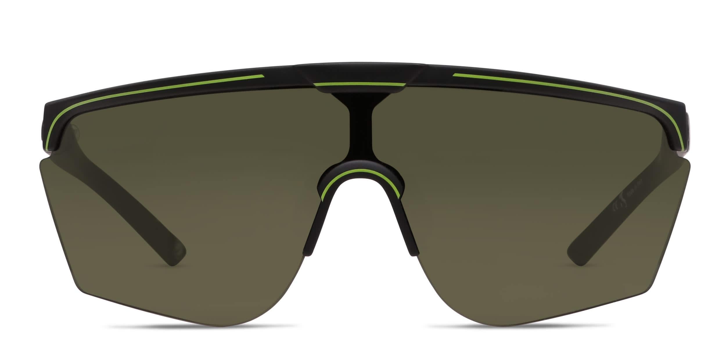 Electric Cove Black, Green glasses - Black / Green - Frontal View