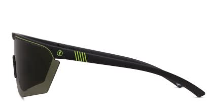 Electric Cove Black, Green glasses - Black / Green - Side View