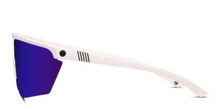 Electric Cove White glasses - White - Side View
