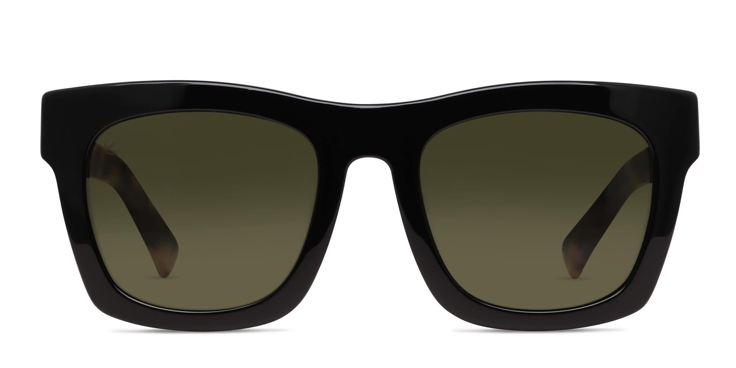 Electric Crasher Shiny Black glasses - Shiny Black - Frontal View