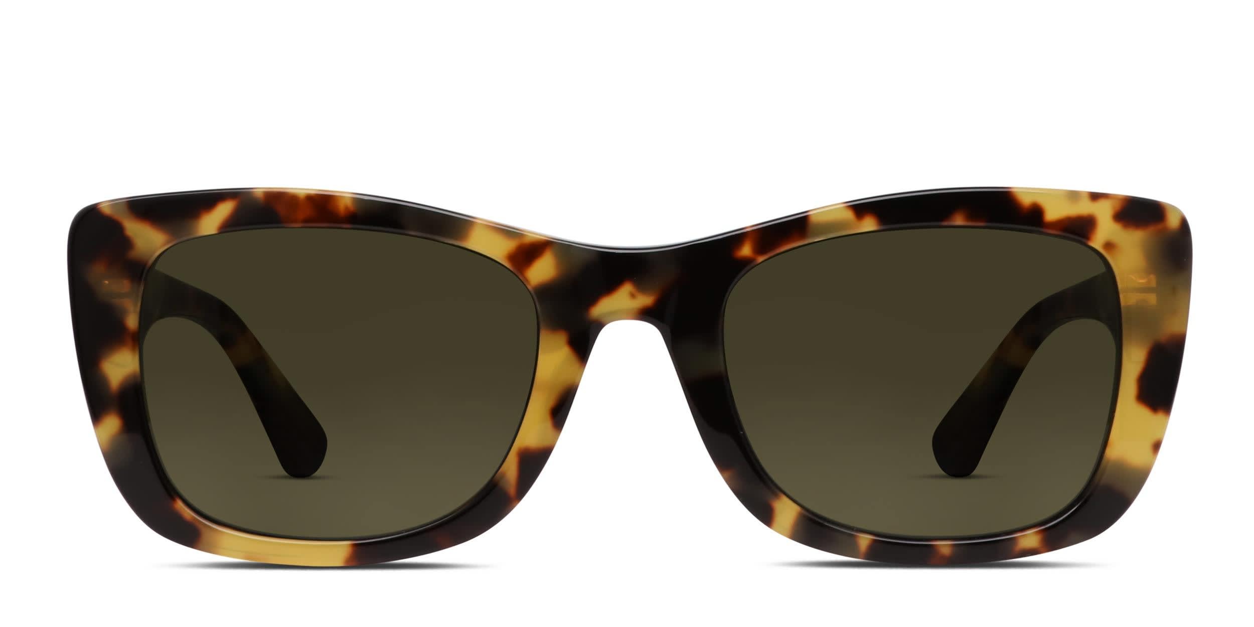 Electric Capri Tortoise, Yellow Prescription Sunglasses