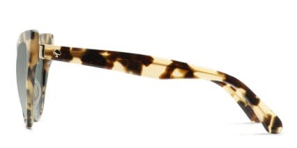 Kate Spade Karina/S Tortoise, Beige glasses - Tortoise / Beige - Side View