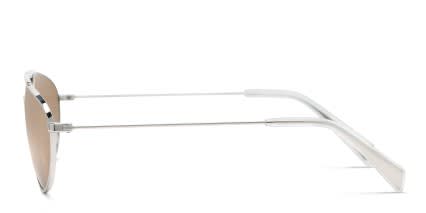 Celine CL40077U Silver glasses - Silver - Side View
