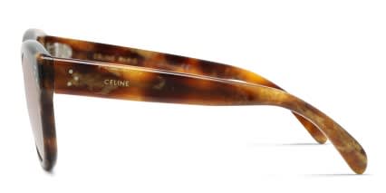Celine CL40170I Tortoise, Brown glasses - Tortoise / Brown - Side View
