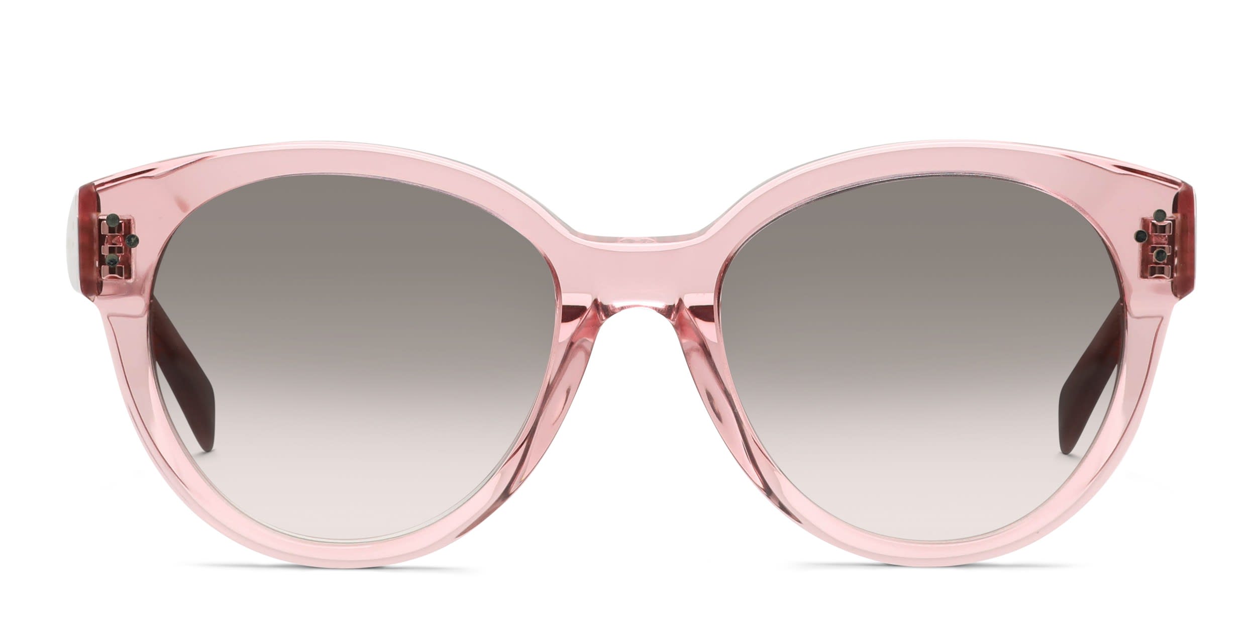 Celine CL40169I Pink, Clear glasses - Pink / Clear - Frontal View