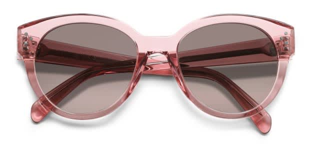 Celine CL40169I Pink, Clear Prescription Sunglasses