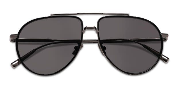 Dior DiorBlackSuit AU Black, Silver Prescription Sunglasses