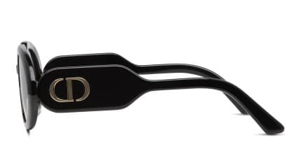 Dior DiorBobby R2U Shiny Black glasses - Shiny Black - Side View