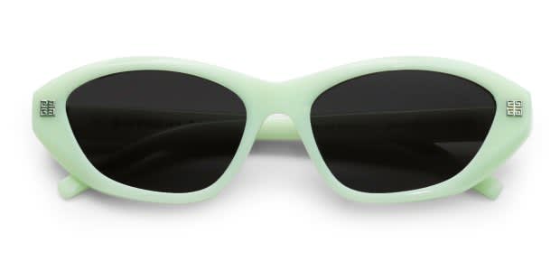 GIVENCHY Thelios Plastic Sun Glasses in Dark Green Smoke Givenchy Green Unisex Sunglasses for sale | eBay main image 3